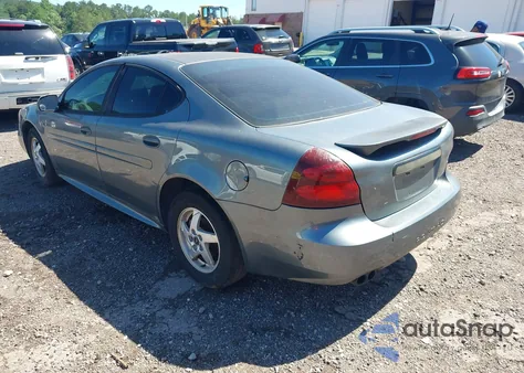 2004 Pontiac Grand Prix Gt2 from USA, damaged, VIN 2G2WS522041298029